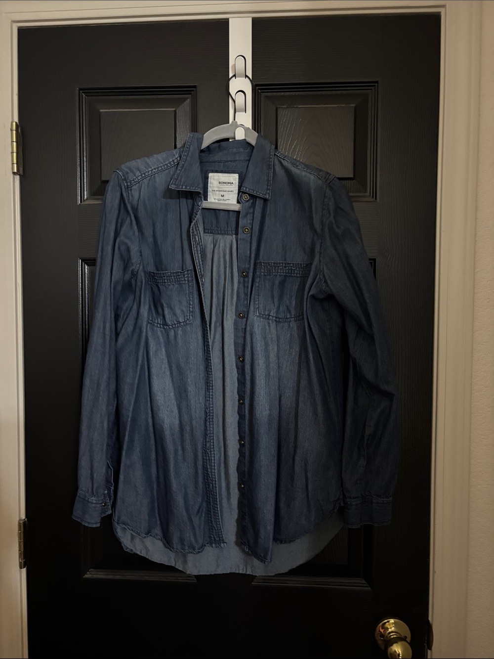 Sonoma Dark Blue Denim Shirt Jacket